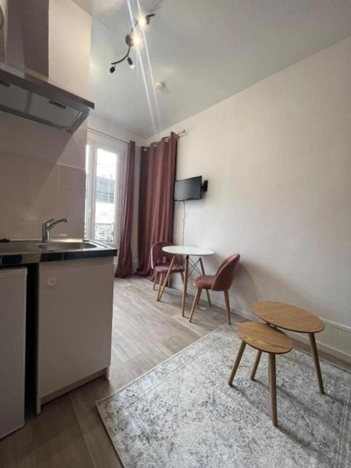 Studio - Buttes Chaumont Apartment ปารีส ภายนอก รูปภาพ